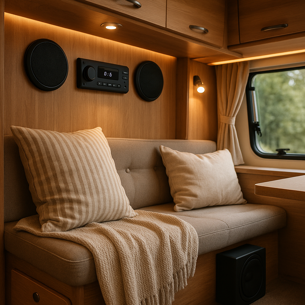 Impianti audio dedicati al camper e musica per chi viaggia